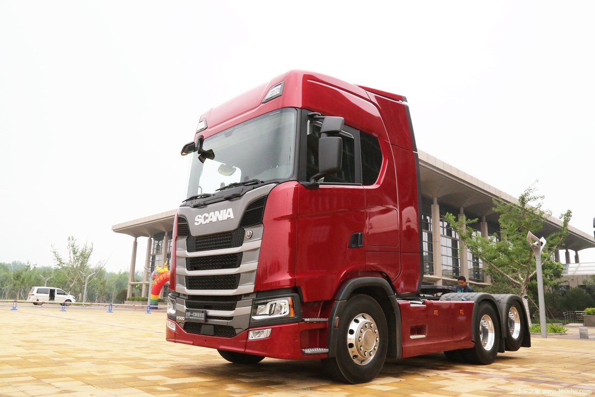 全新一代斯堪尼亚s500试驾体验太爽了图片列表