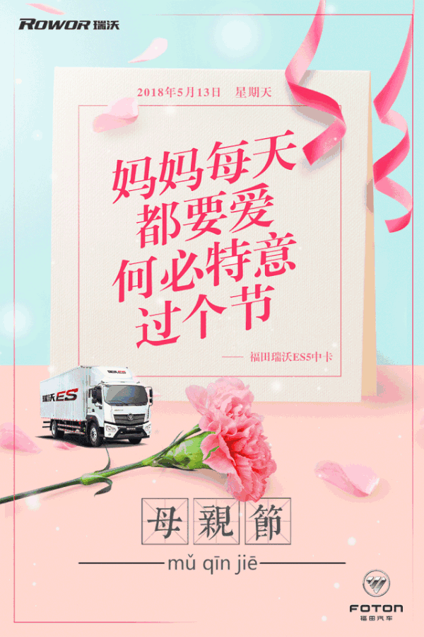 【福田瑞沃】母亲节晒照比赛结果揭晓!