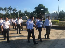 佛山市长朱伟参观调研福田汽车广东7S店