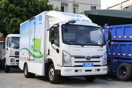 图解三环纯电动轻卡 续航240km还配法士特4挡AMT