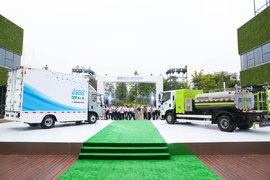 智联未来 因您而变 上汽跃进首款互联网新能源轻卡跃然上市