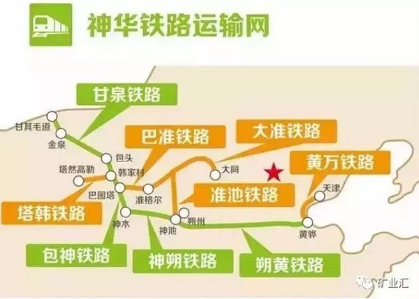 准朔铁路线路图及站点图片