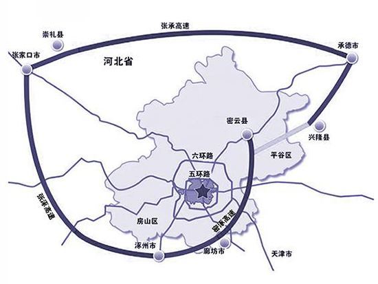 北京七环路详细地图图片