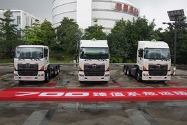 一下子便宜10万 广汽日野700臻值系危运版牵引车正式起航