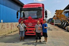 发财 桂林三环6.8米25吨载货车交付客户