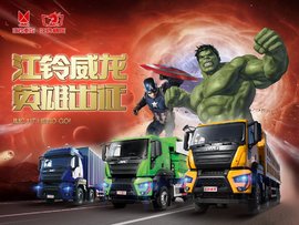 绿巨人震撼来袭,江铃威龙自卸车强力上市