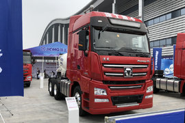 徐工多款重卡亮相梁山车展,550马力高配牵引车吸睛