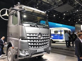 2018汉诺威车展：奔驰众兄弟齐聚IAA，全新ActrosC位出道