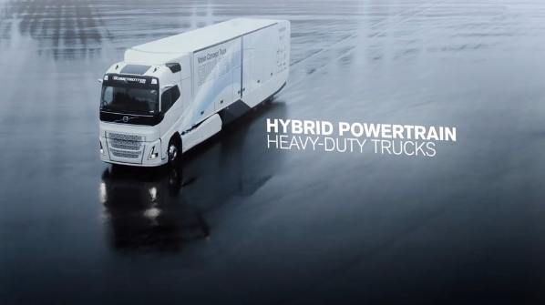 没有后视镜算什么! 沃尔沃混合动力概念卡车还能降低油耗30%