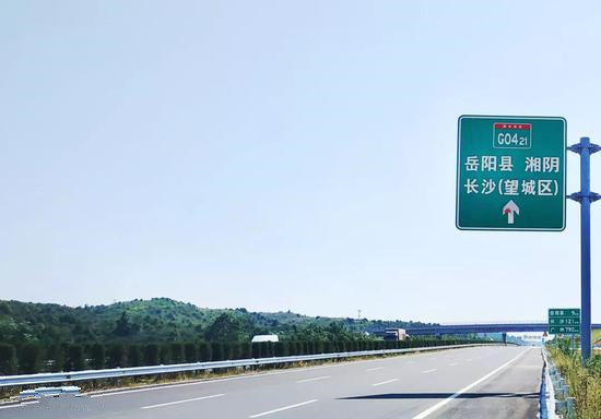 G0421岳阳到望城段开通 十一不用挤G4啦