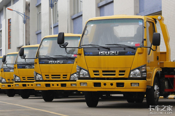 清障车技能大赛指定用车,庆铃五十铃DPF车型关注度高