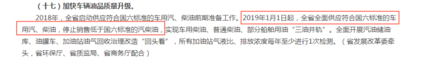 甘肅：明年元旦起停止銷售非國六汽柴油