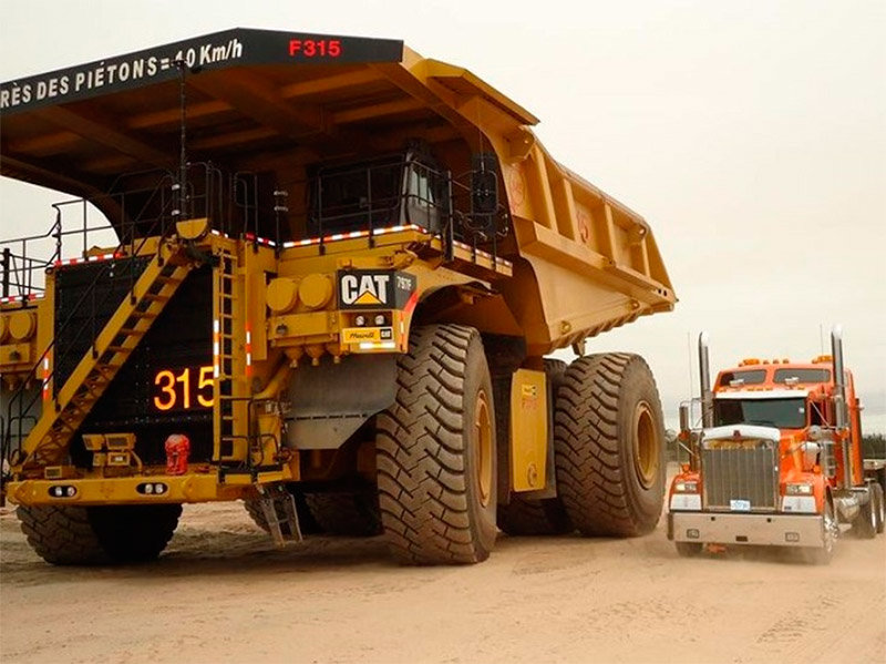 世界最大超重型卡车图片