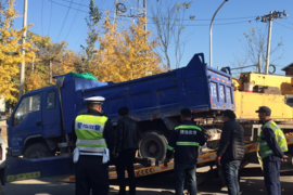 严查大货车! 北京海淀成立整治小组 10月份处罚货车行为211起