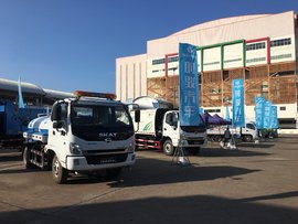 走出国门赢发展，时骏汽车参展2018老挝国际商品交易会