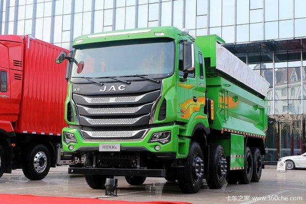 K7同款内饰 全新格尔发K5自卸车实拍，国六排放更环保