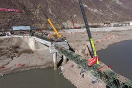川藏节点G318金沙江大桥将在12月初通车