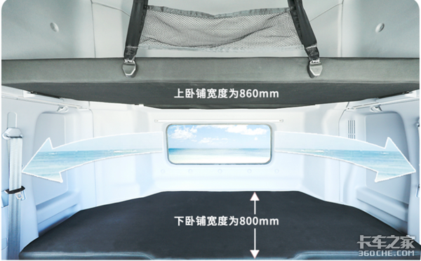 卧铺加宽至800mm 广汽日野宽卧铺车型简介广汽日野宽卧铺牵引车下线 卧铺宽800mm