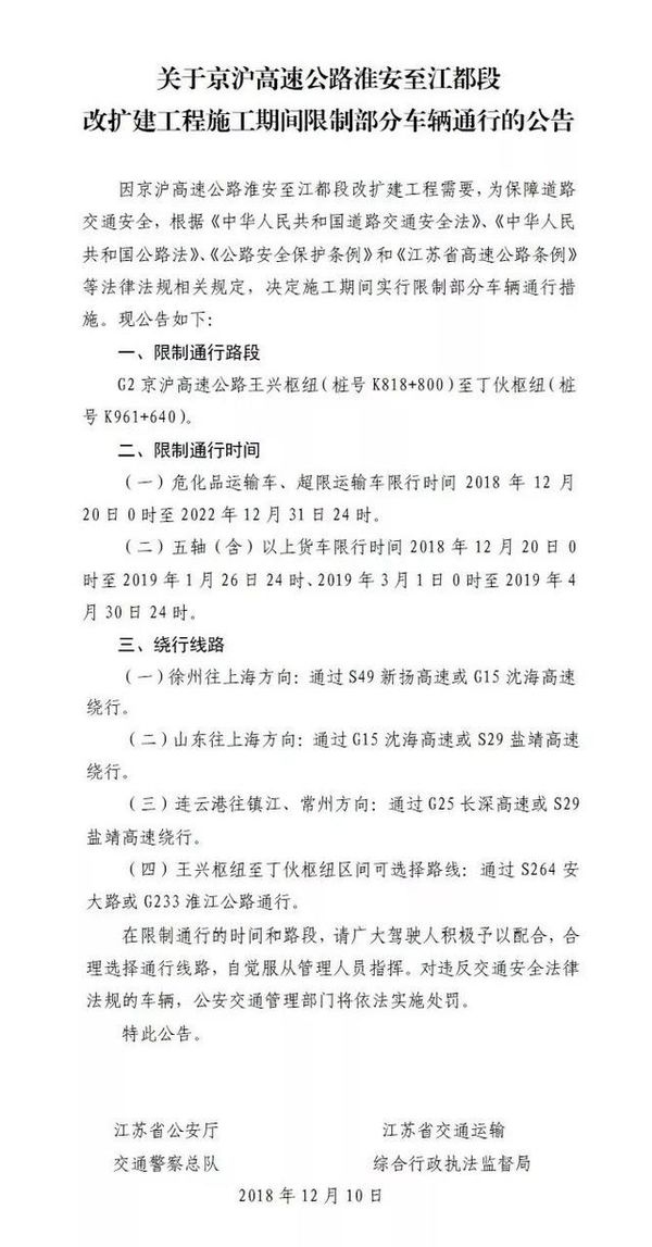 物流八卦：本周珠三角、山东半岛运价略有回升注意！淮安至江都段限制部分车辆通行