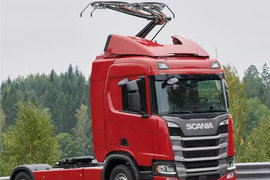 斯堪尼亚卡车头上长出“犄角” e-highway又是怎么回事？