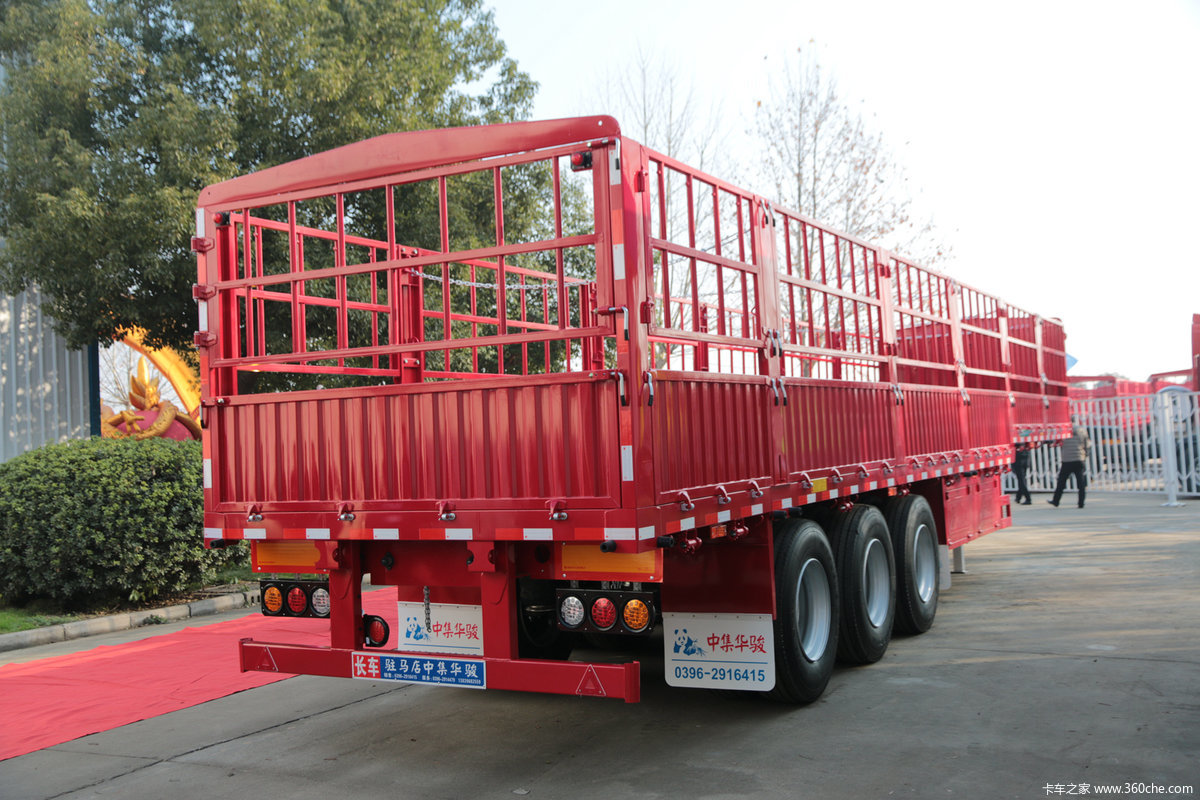 自重仅61吨中集华骏13米仓栏车实拍图片列表