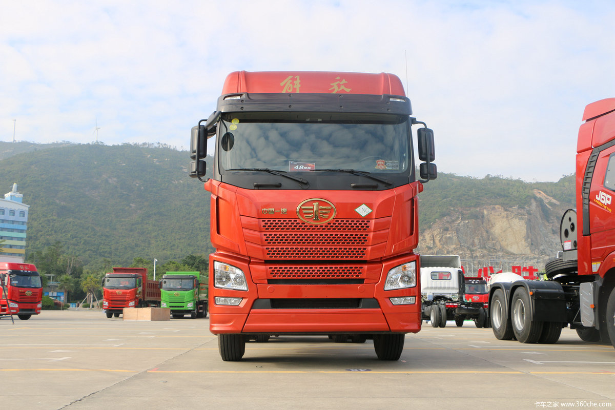 国六jh6来了搭载潍柴460马力发动机图片列表