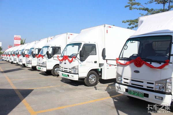 慶鈴新能源車成功投放深圳市場