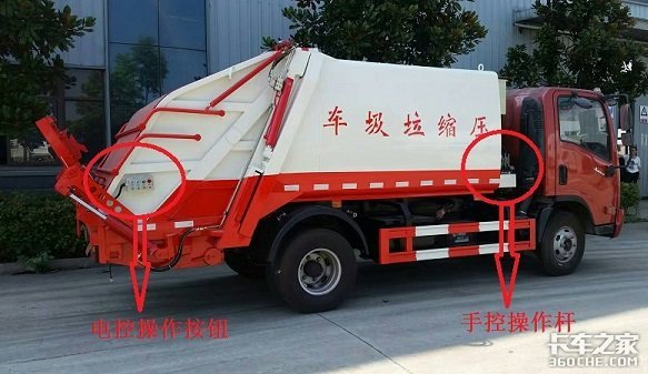 垃圾車加裝遙控系統(tǒng)，不用忍受難聞氣味