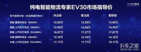 ͨEV30 ۼ12.69-18.17