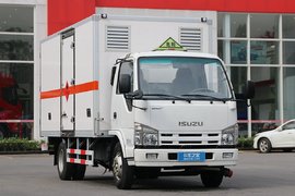 庆铃100P可装尾板 顺肇蓝牌危运车图解