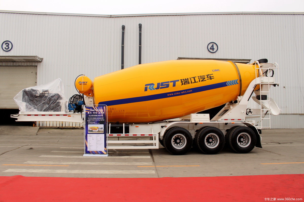搅拌车太常见但半挂搅拌车你见过吗图片列表