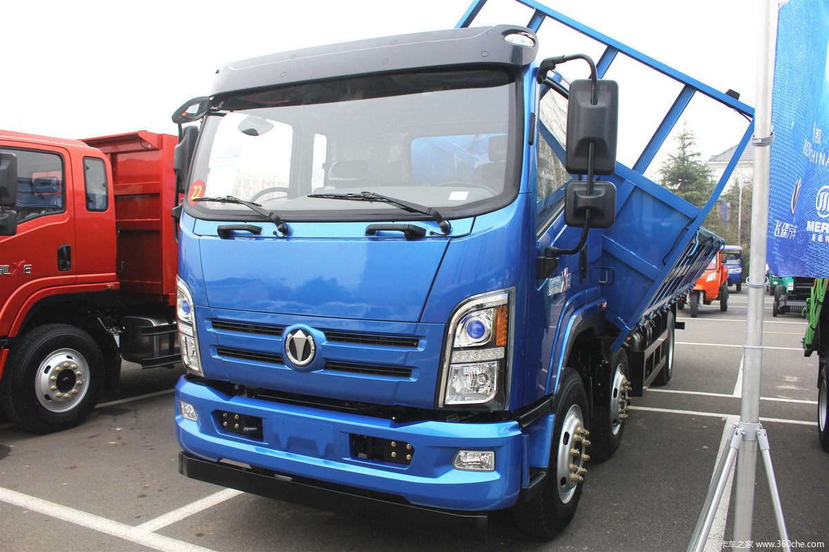 奥驰x6三轴自卸你见过吗还是国六排放图片列表