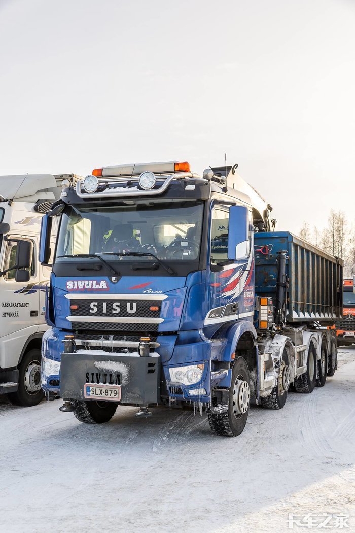 北欧之国芬兰西苏卡车试驾现场多图曝光图片列表