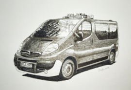 手绘国外专用车,这就是卡车的魅力!