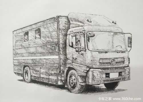 笔尖上的卡车，不会开大车的老司机不是好画家