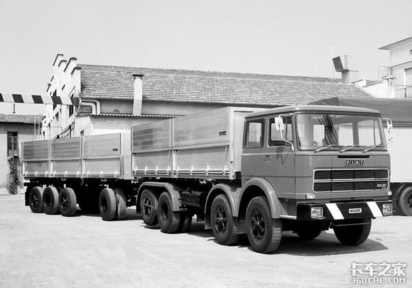搭载6缸发动机，车货总重达44吨，菲亚特重卡40年前就做到了