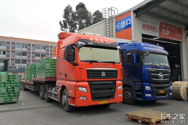 悲喜并存,17.5米大板、三超箱车何时了 成都传化看当前物流用车现状