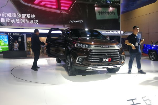 【上海车展】看完这些国产高端皮卡,发现福特猛禽F150也不过如此