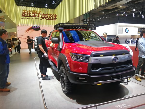 【上海车展】看完这些国产高端皮卡,发现福特猛禽F150也不过如此