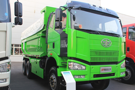 新J6P 6×4智能渣土车 石块木料运输离不开