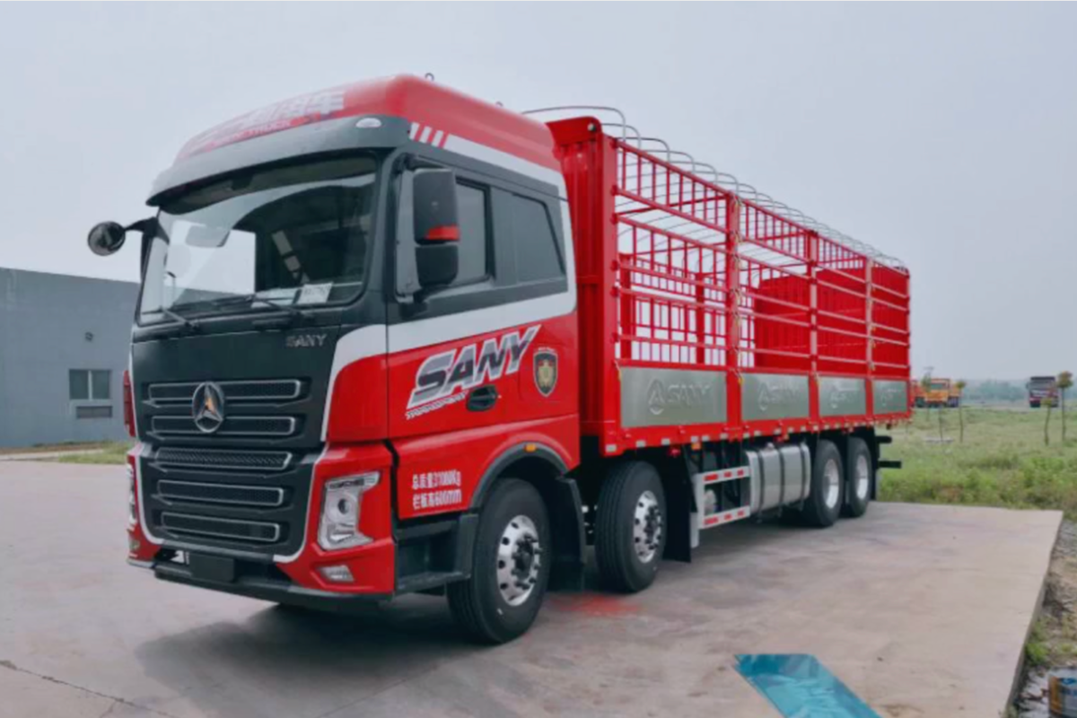 卡车晚报三一重卡9米6载货车即将上市图片列表