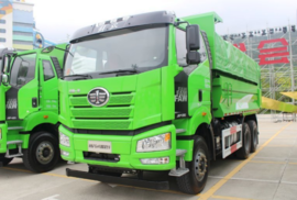 解放J6P 6×4 智能城建渣土自卸车 车身轻量包罗万象