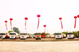 中集联合卡车LNG布局淮南 让天更蓝水更绿！