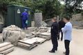 为躲避环保检查 货车改成塑料粉碎工厂