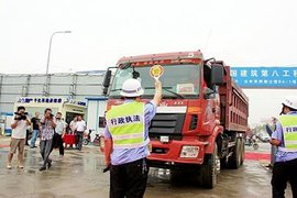 上高县多部门狠抓源头 整治渣土车超载超限现象