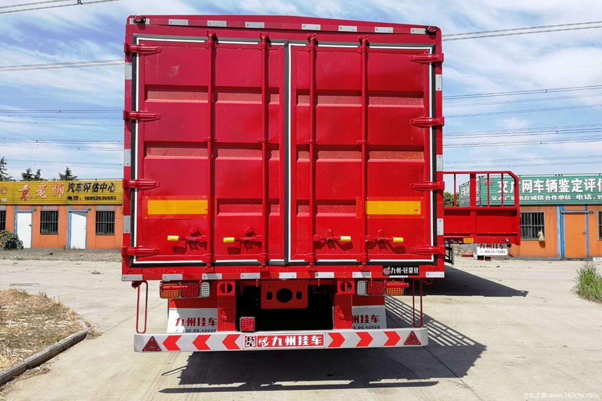 江苏泰州九洲挂车以旧换新 全套5万上路