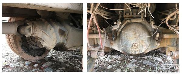 偶遇二手霸龙自卸 教教大家辨认事故车