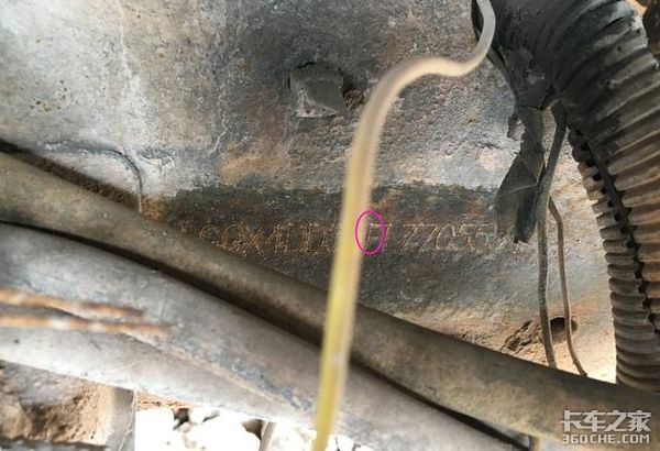 偶遇二手霸龙自卸 教教大家辨认事故车