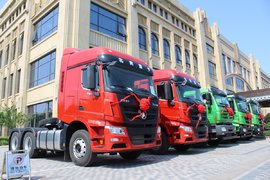 北奔重卡杭州萧邦推介会暨现场签约108台交车仪式