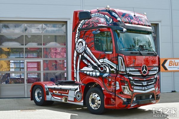 卡车中的艺术品，这4款限量版奔驰Actros MP4你更稀罕谁？